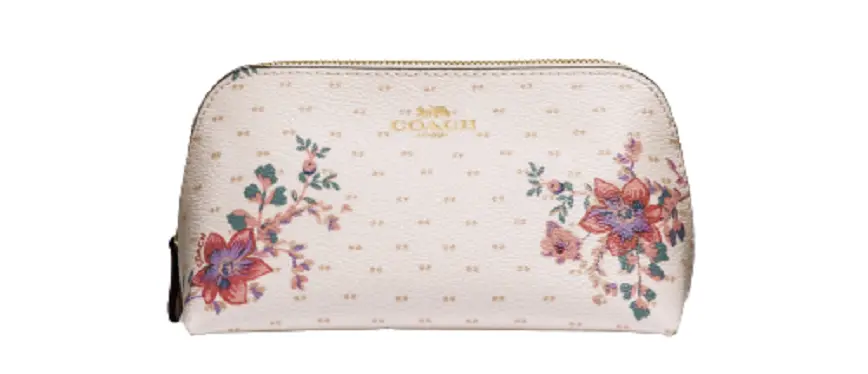 Túi Coach Cosmetic Case 17 With Mini Magnolia Bouquet Print F32067
