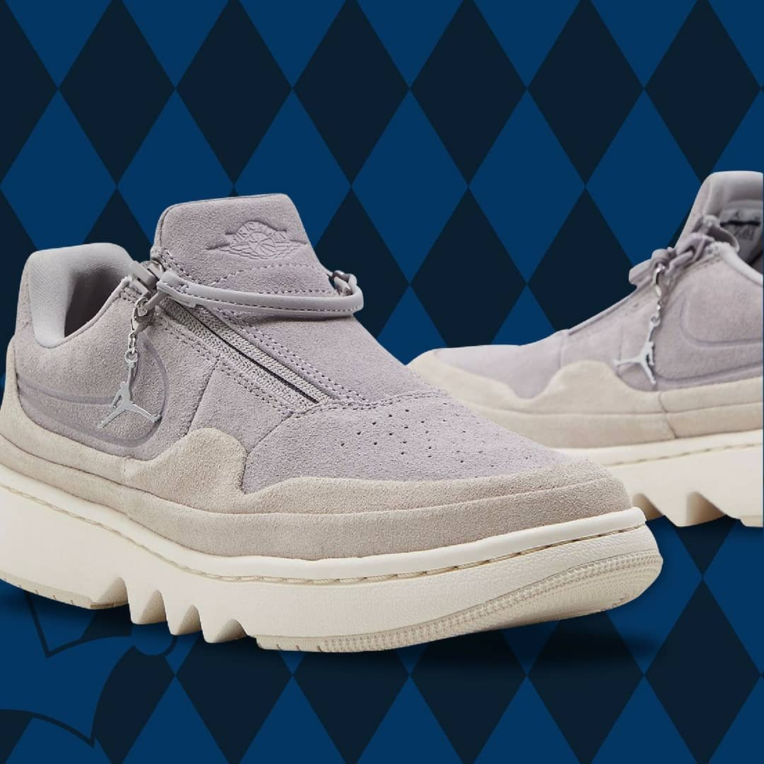 Giày Nike Wmns Air Jordan 1 Jester XX Low 'Atmosphere Grey' AV4050-002 - Ảnh 3