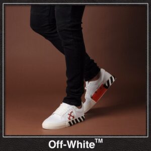 Alternative view of Giày Off-White Vulc Sneaker Low 'White Ochre' OMIA085R21FAB002-0116