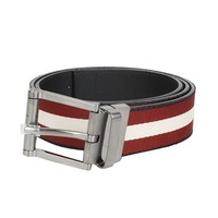Thắt Lưng Bally 21FW Double Sided Belt Red TAYLAN 35 M 556