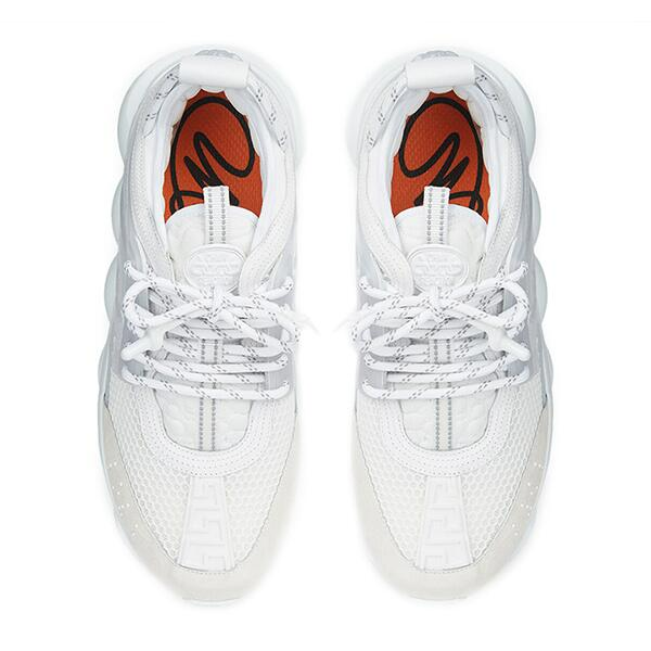 Giày Versace Wmns Chain Reaction 'White' DSR705G-D7CTG-D01 - Ảnh 2