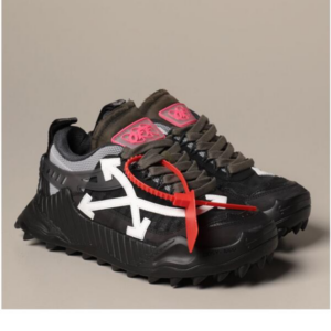 Alternative view of Giày Off-White Wmns ODSY-1000 'Black White' OWIA180E20FAB001-1001