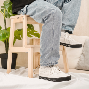 Alternative view of Giày Vans WTAPS x Old Skool LX 'White Black' VN0A4P3X20F