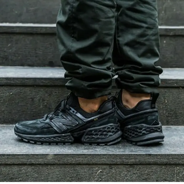 Alternative view of Giày New Balance 574v2 Sport 'Vintage Black' MS574VA