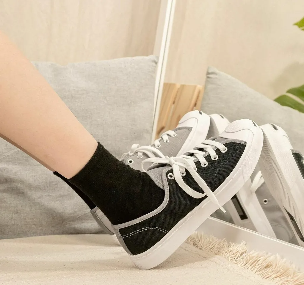 Giày Converse Jack Purcell Low 'Happy Camper Black' 167920C - Ảnh 3