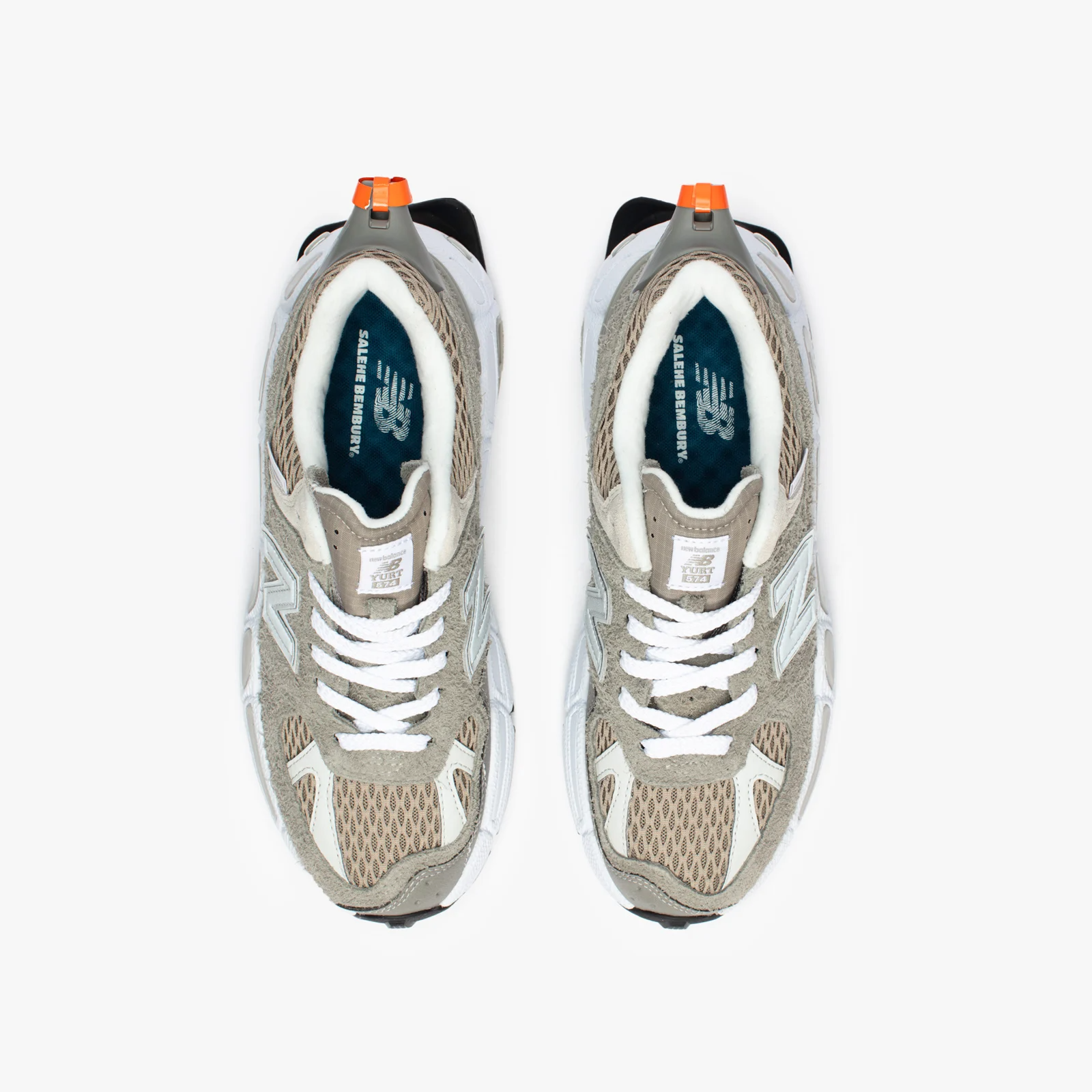 Giày New Balance Salehe Bembury x 574 YURT 'Shark Skin' MS574YSC - Ảnh 5