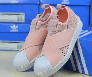 Giay Adidas Wmns Superstar Slip On 'Haze Coral' BB2122