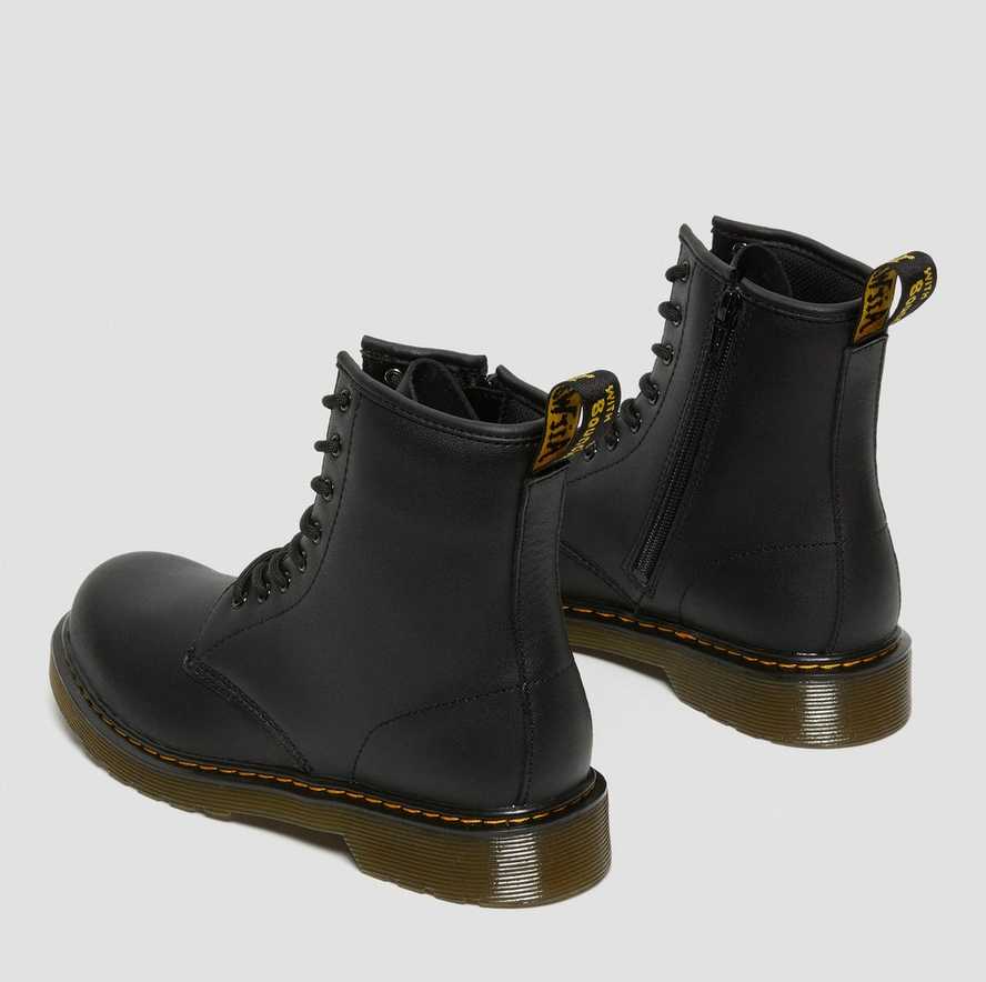 Giày Dr.Martens Youth 1460 Softy T Leather Lace Up 'Black' 21975001 - Ảnh 4