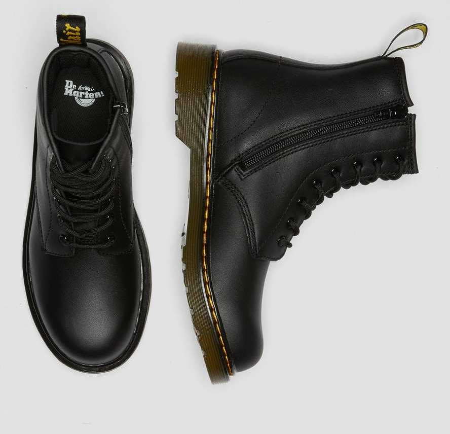 Giày Dr.Martens Youth 1460 Softy T Leather Lace Up 'Black' 21975001 - Ảnh 5