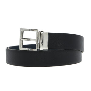Thắt Lưng Prada Men's Square Buckle Belt 'Black' 2CC004-053-F0RD7