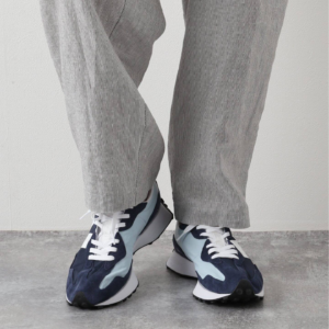Giay New Balance 327 Natural 'Indigo Blue White' MS327LJ1