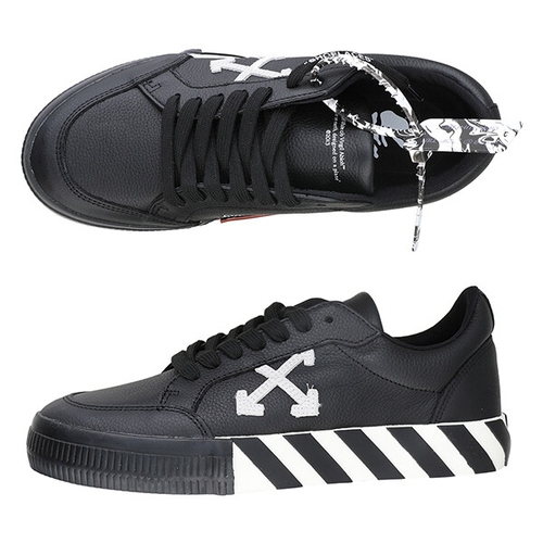 Giày Off-White Vulc Sneaker Low 'Black White' OMIA085E20LEA001-1001 - Ảnh 7