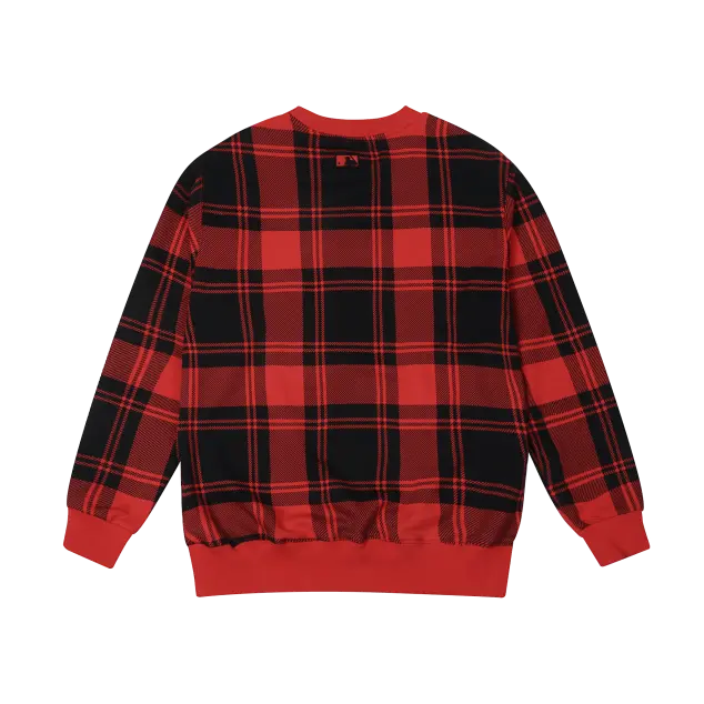 Alternative view of Áo MLB Check All Overfit Sweatshirt Boston Red Sox 31MTE3041-43R