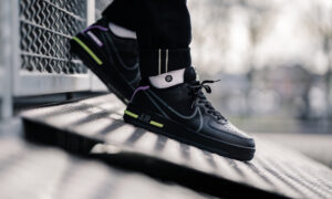 Alternative view of Giày Nike Air Force 1 React Violet Star CD4366-001