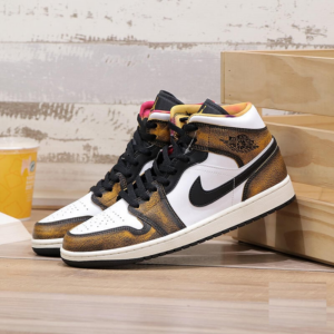 Giay Nike Air Jordan 1 Mid SE 'Orange Wear Away' DQ8417-071