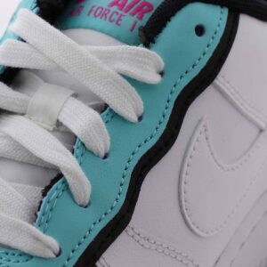 Alternative view of Giày Nike Air Force 1 Double Layer 'Aqua Black' BV1084-100