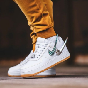 Giay Nike Air Force 1 Travis Scott 'White' AQ4211-100