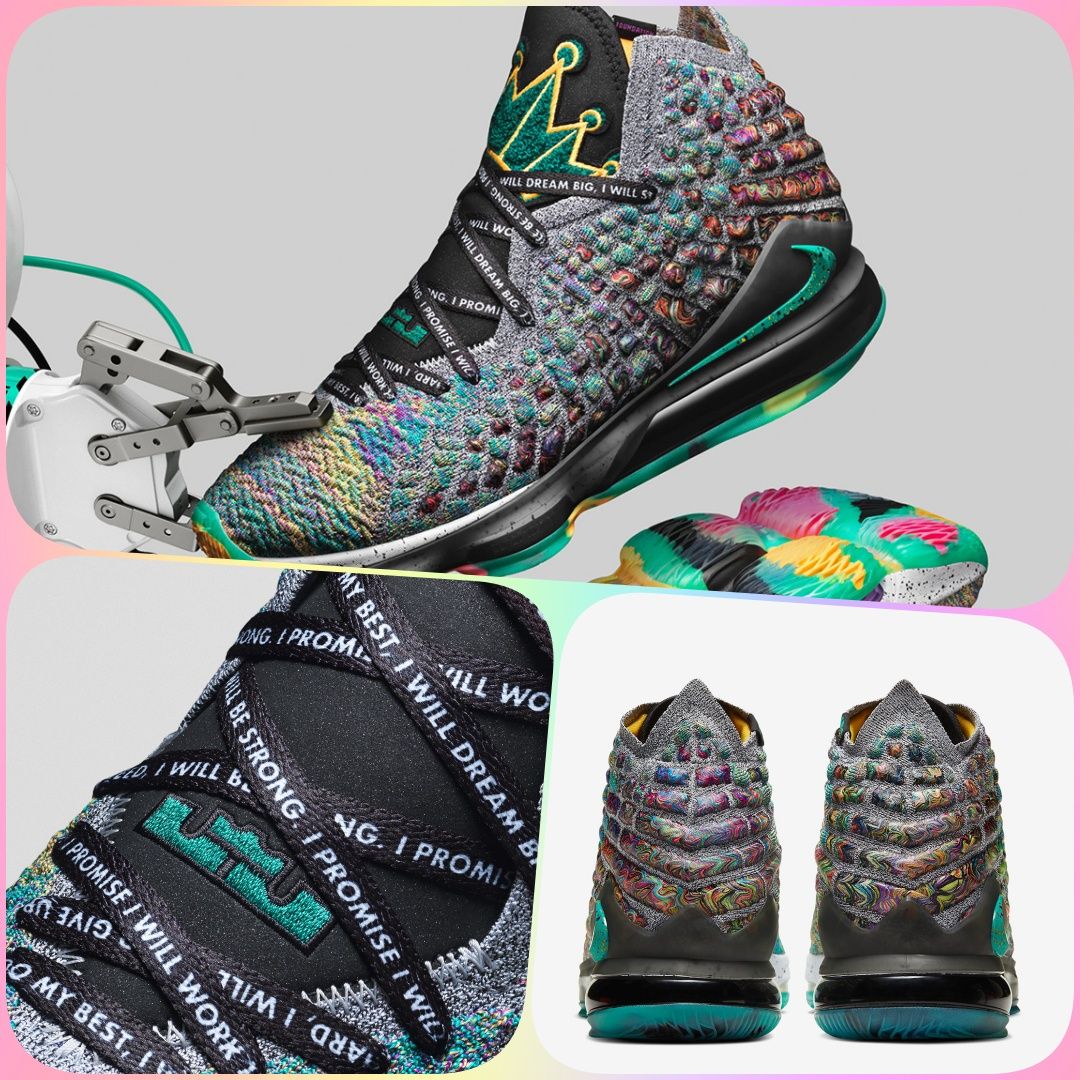 Giày Nike LeBron 17 'I Promise' CD5052-300 - Ảnh 3