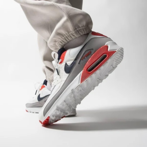 Giay Nike Air Max 90 USA 2021 'White' DB0625-101