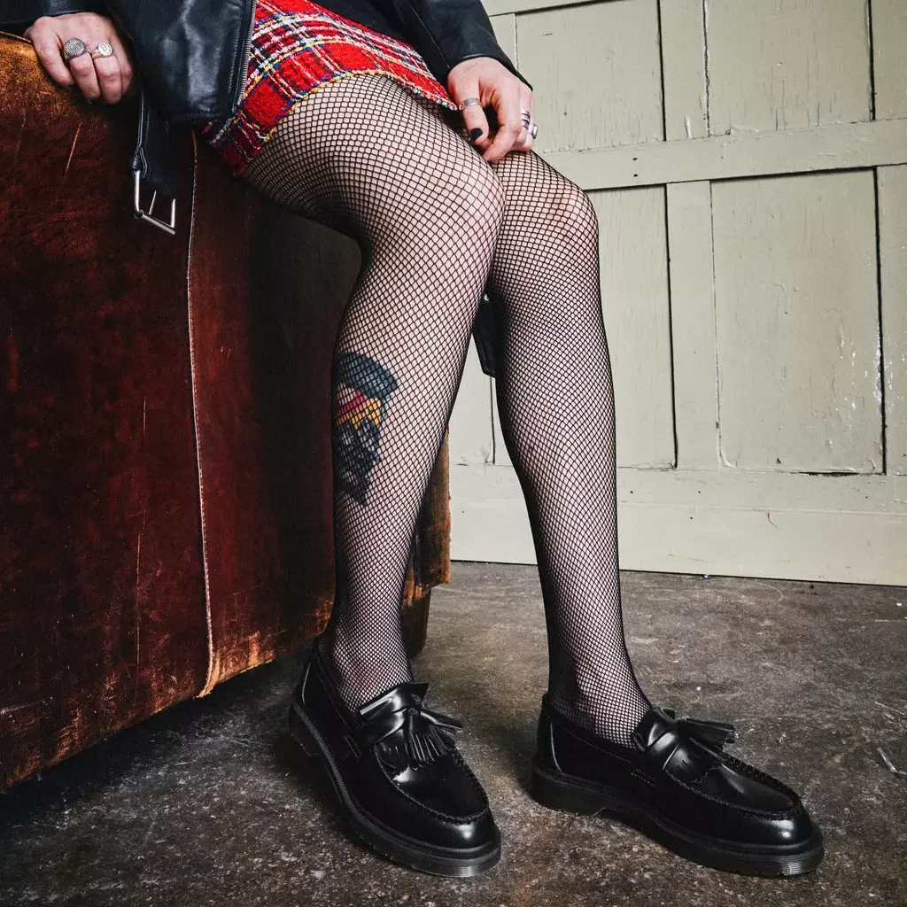 Alternative view of Giày Dr. Martens Adrian Smooth Leather 'Black' 24369001