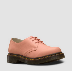 Alternative view of Giày Dr.Martens 1461 Women's Virginia Leather Oxford 'Pink' 24481672