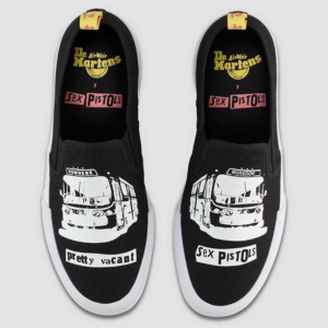 Alternative view of Giày Dr.Martens toomey Sex Pistols 'Black White' 24882009
