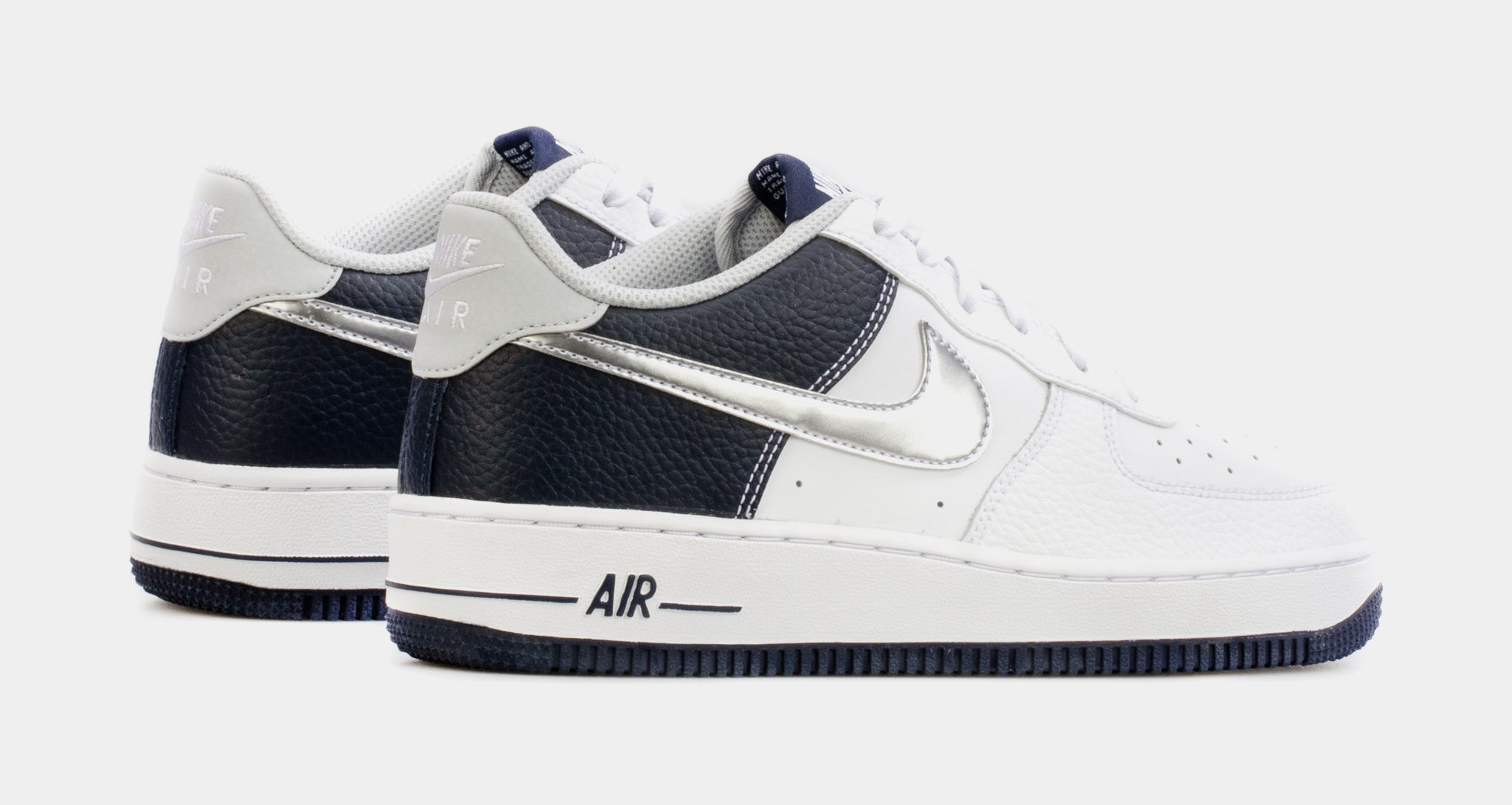 Giay Nike Air Force 1 Low GS 'White Navy' DQ6048-100