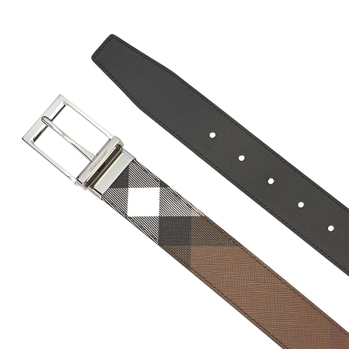 Thắt Lưng Burberry Men's Double Sided Casual Belt LOUIS35 RVS 8042438 - Ảnh 3