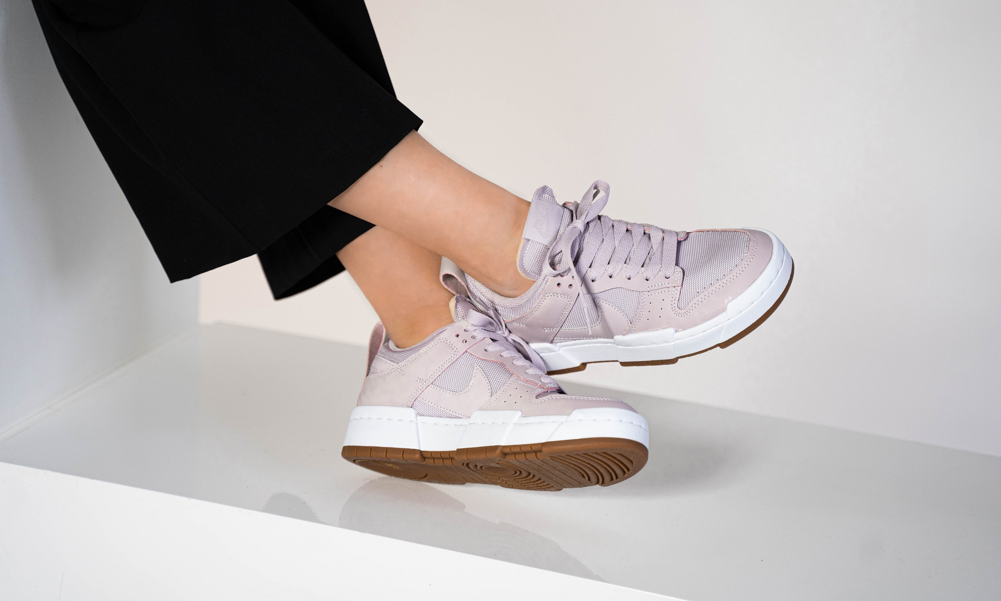 Giày Nike Wmns Dunk Low Disrupt 'Barely Rose' CK6654-003 - Ảnh 3