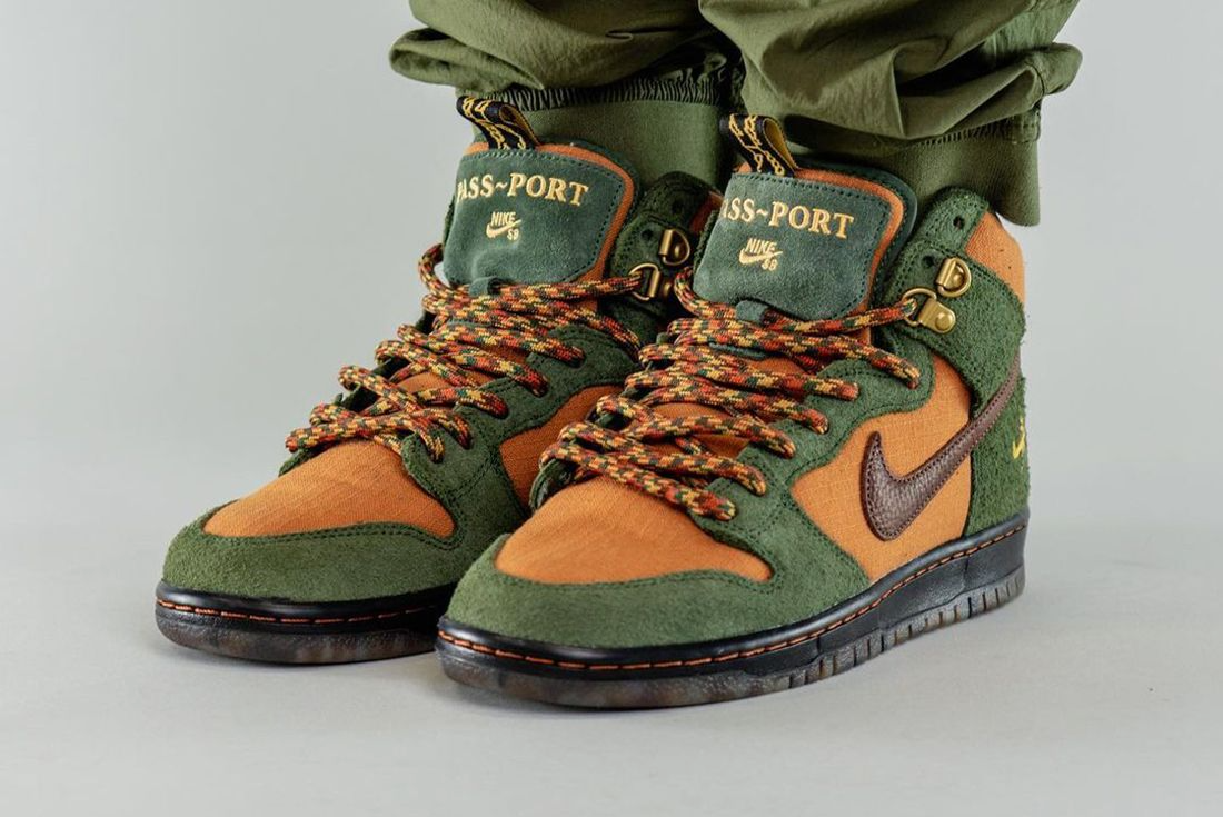 Giày Nike SB Dunk High Pass~Port 'Work Boots' DO6119-300 - Ảnh 5