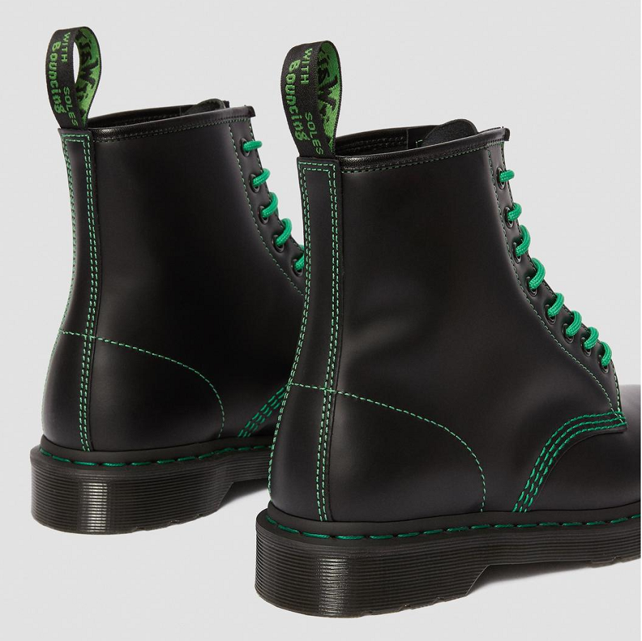 Giày Dr.Martens 1460 Contrast Stitch Smooth 'Black' 25826001 - Ảnh 6