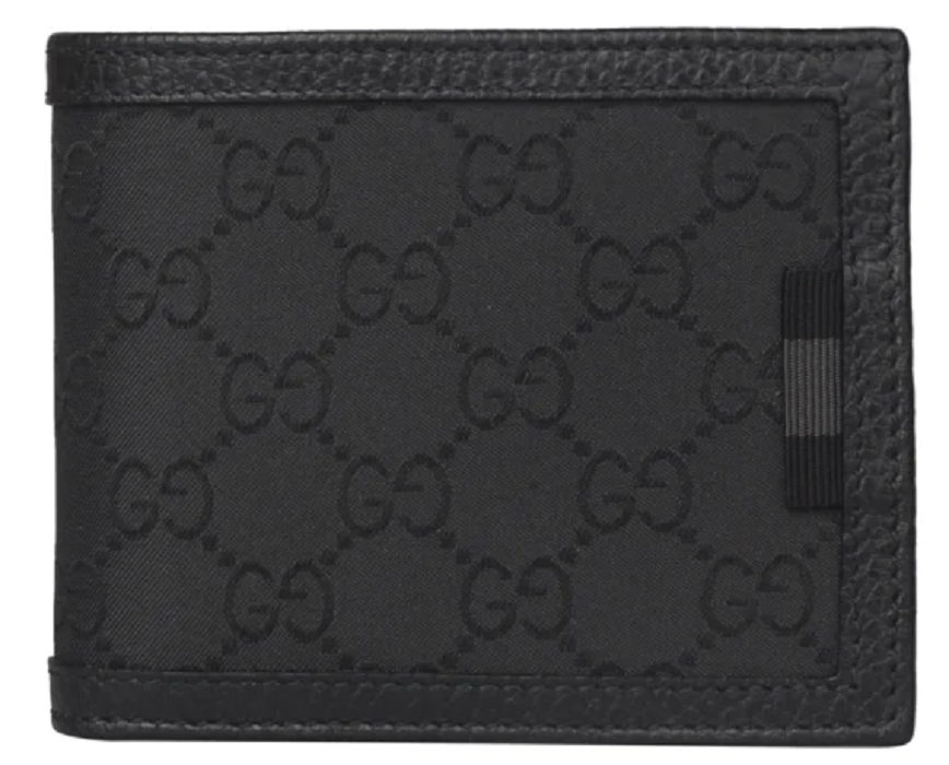 Vi Gucci Short Fold Wallet 'Black' 260987-G1XWN-8615