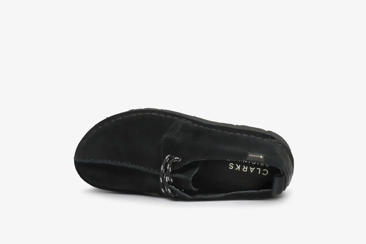 Giay Clarks Desert Trek GTX 'Black Suede' 261-65030