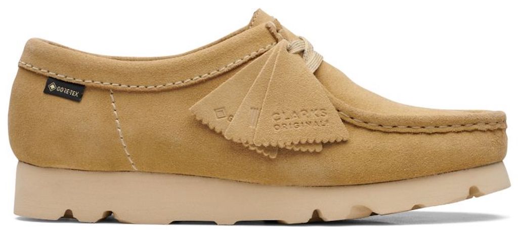 Giay Clarks Wallabee Gore-Tex 'Maple Suede' 261-72074