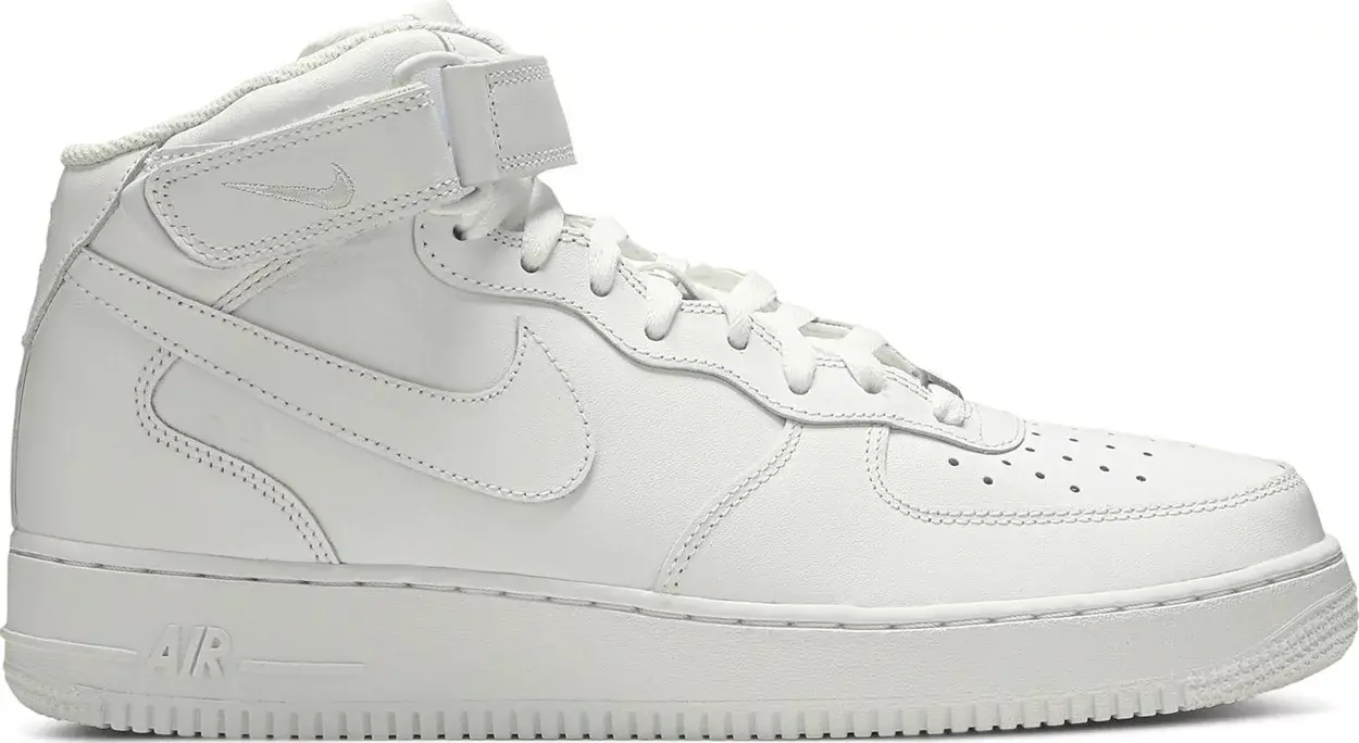 Giày Nike Air Force 1 Mid 'All White' 07 315123-111