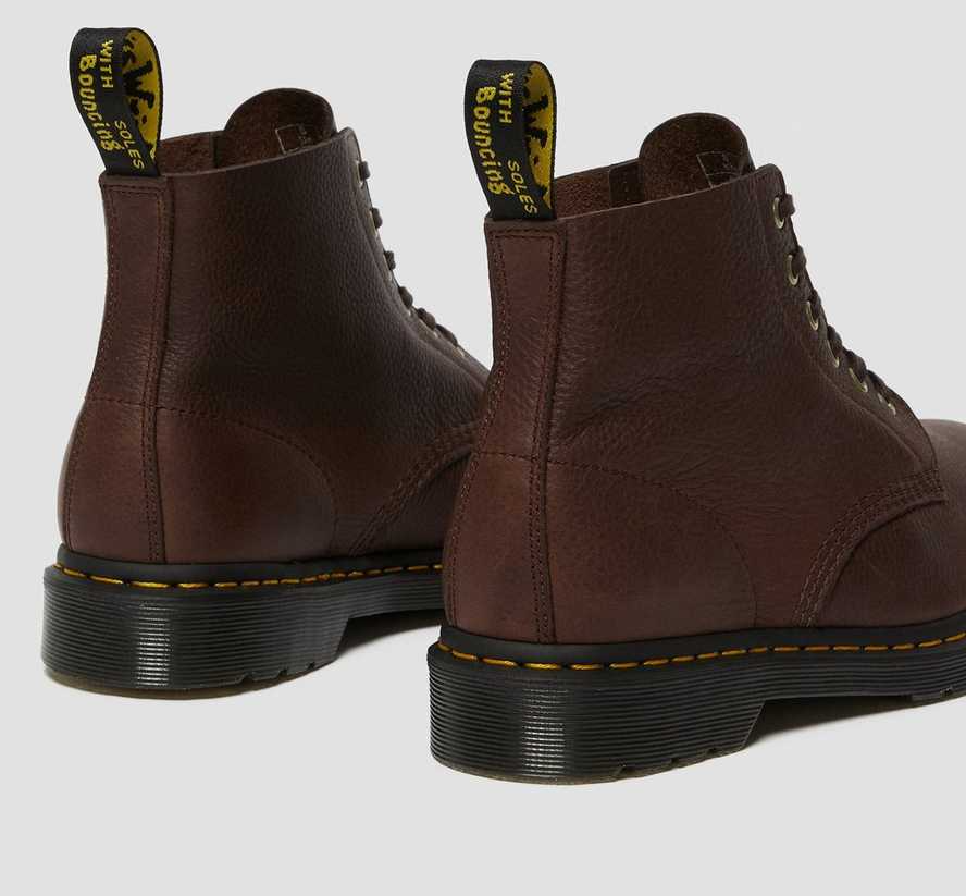 Giày Dr.Martens 101 Ambassador Leather 'Red' 26252257 - Ảnh 3