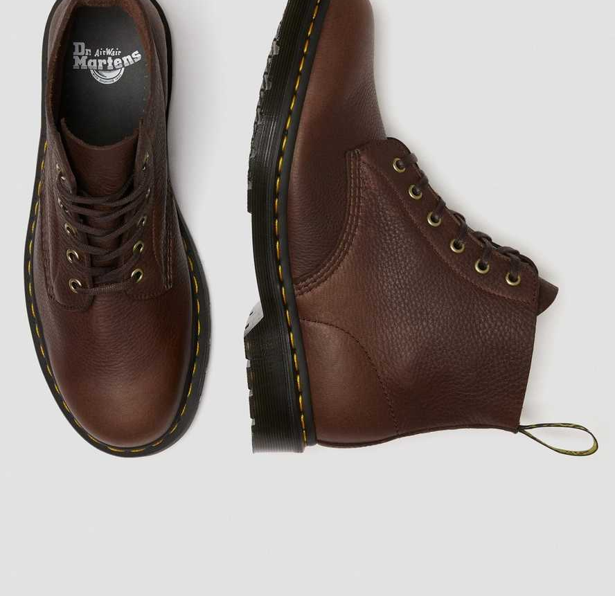 Giày Dr.Martens 101 Ambassador Leather 'Red' 26252257 - Ảnh 4