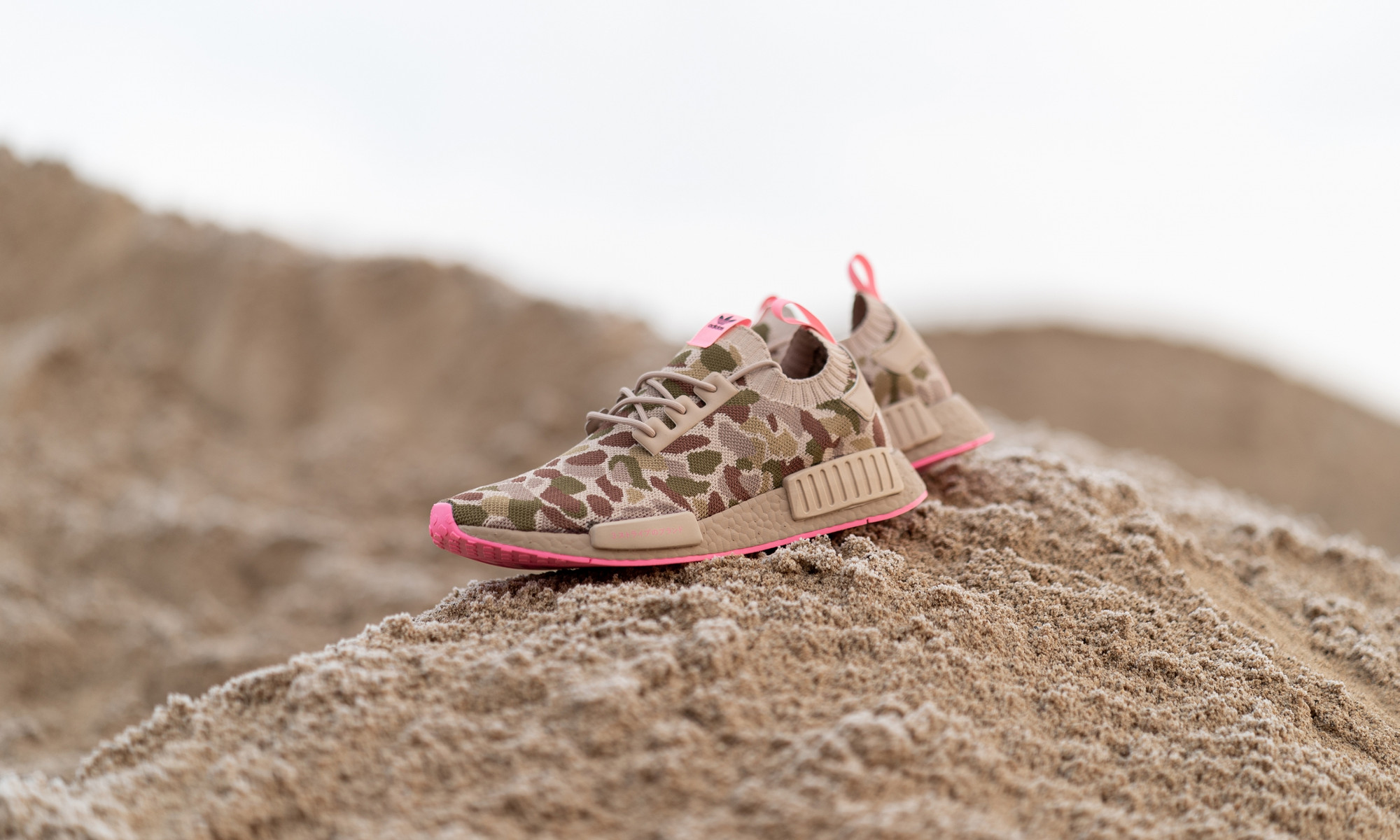 Giày Adidas NMD_R1 Primeknit 'Camo Hyper Pop' G57940 - Ảnh 2