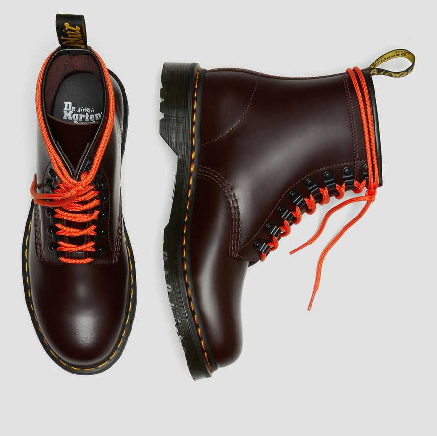Giày Dr.Martens 1460 Ben Smooth Leather Lace Up 'Red' 26917601 - Ảnh 5