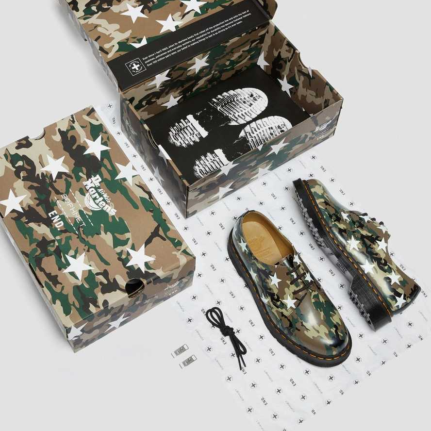 Giày Dr.Martens 1461 Camo Sophnet. X End. Leather 'Muti Color' 27010102 - Ảnh 2