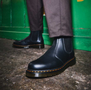 Alternative view of Giày Dr.Martens 2976 Nappa Leather 'Black' 27100001