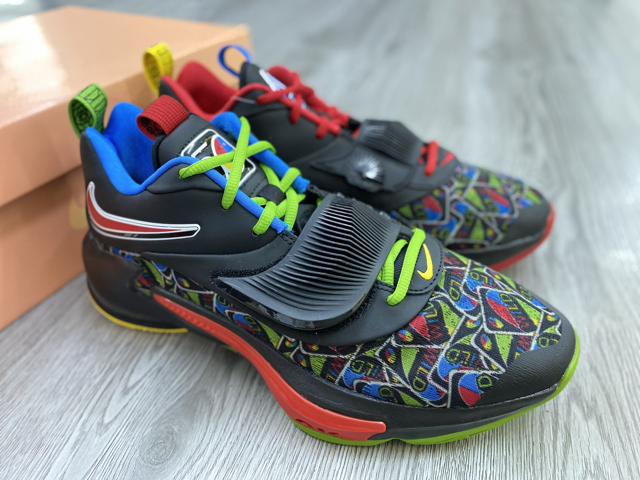 Giày Nike Zoom Freak 3 Black x UNO DC9363-001 - Ảnh 7