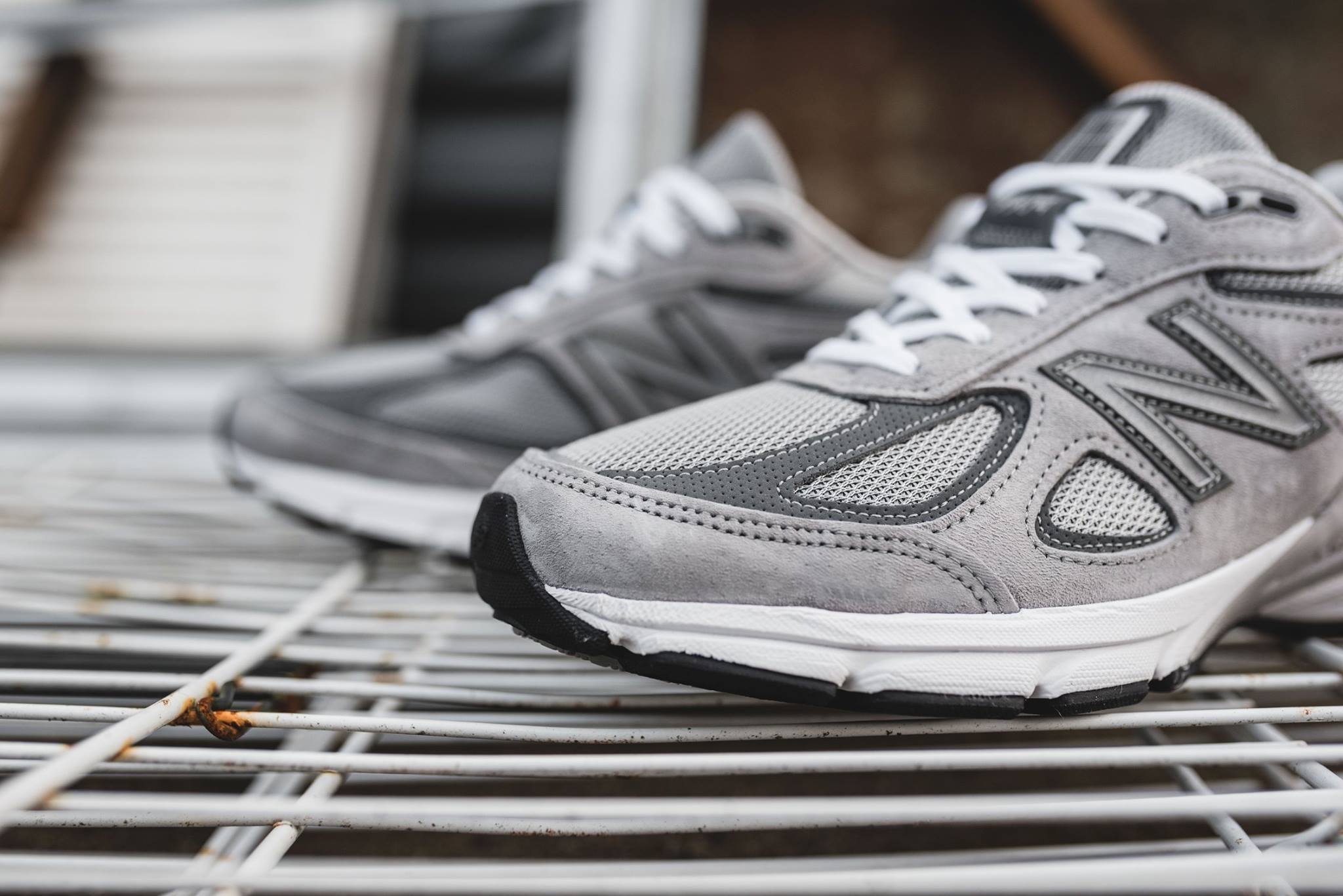 Giày New Balance 'Grey Castlerock Leather' Made in USA M990GL4 - Ảnh 3