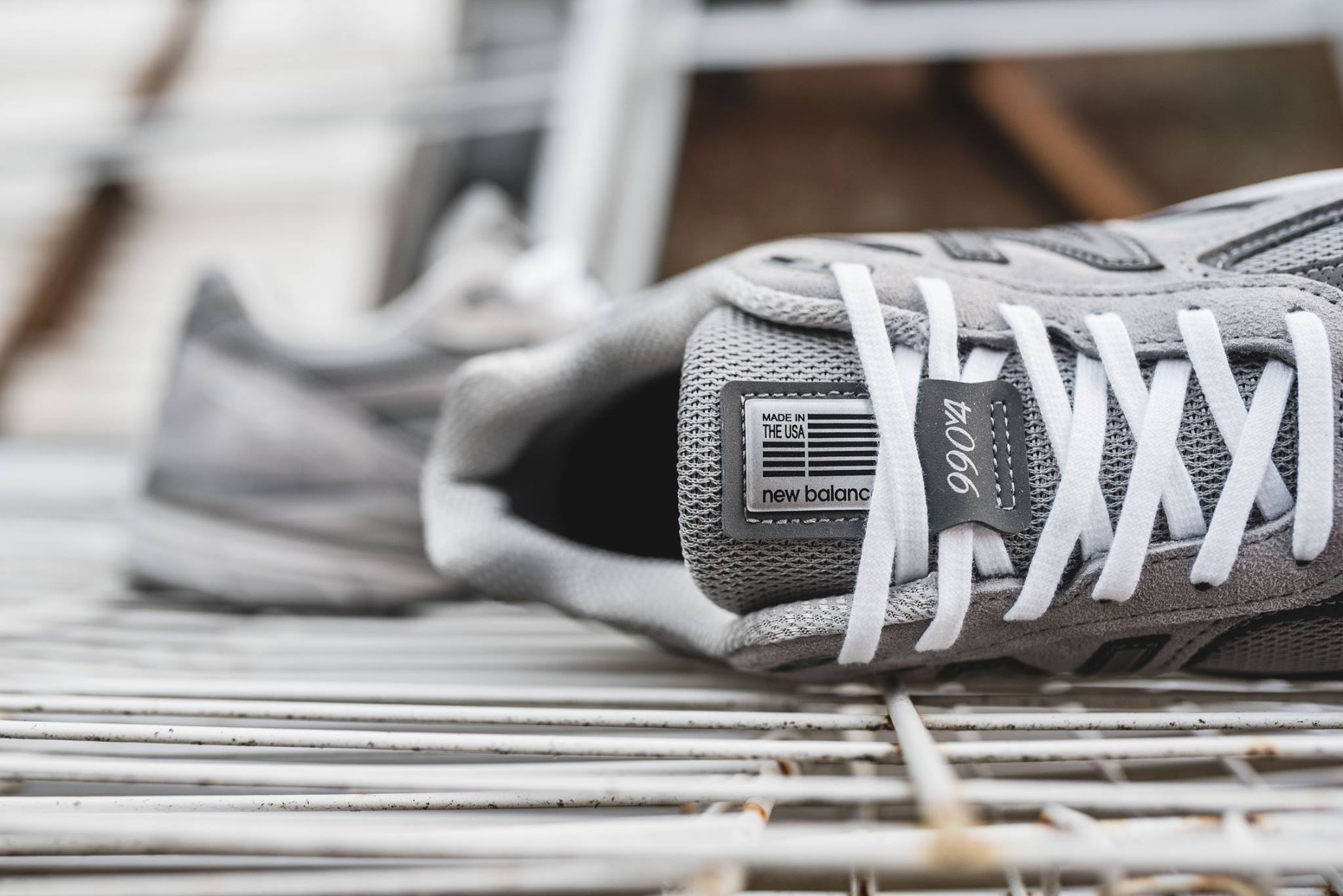 Giày New Balance 'Grey Castlerock Leather' Made in USA M990GL4 - Ảnh 4