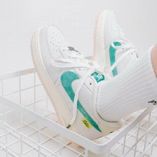 Giay Nike Air Force 1 Low GS 'Test of Time Sail Green' DO5877-100