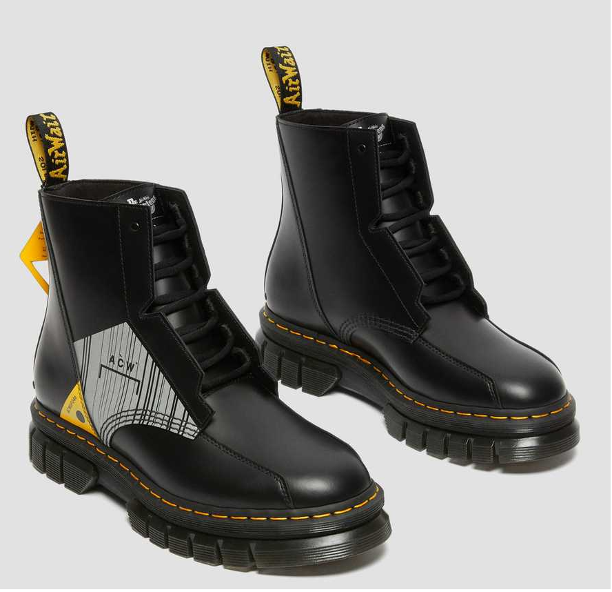 Giày Dr. Martens Rikard A-Cold-Wall* Leather Platform Boots 27923001 - Ảnh 5