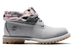 Giày Timberland Wmns Mid Grey Nubuck Leather Boot A2MEJ050