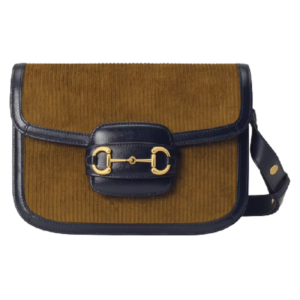 Túi Gucci Horsebit 1955 Small Brown Corduroy 602204-2S8AG-2860