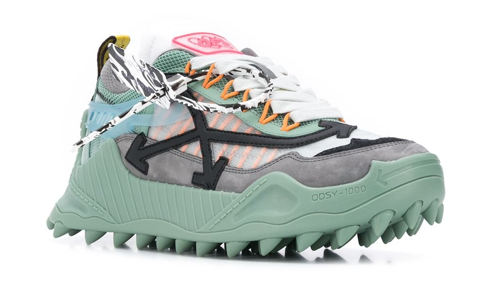 Giày Off-White ODSY-1000 Light Blue OMIA139E20FAB001-0606 - Ảnh 6