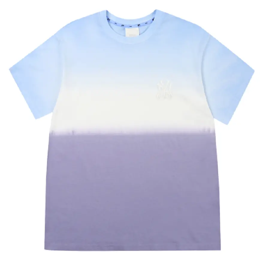 Áo MLB Tie Dye OverFit New York Yankees 'Blue Purple' 31TSD4131-50V